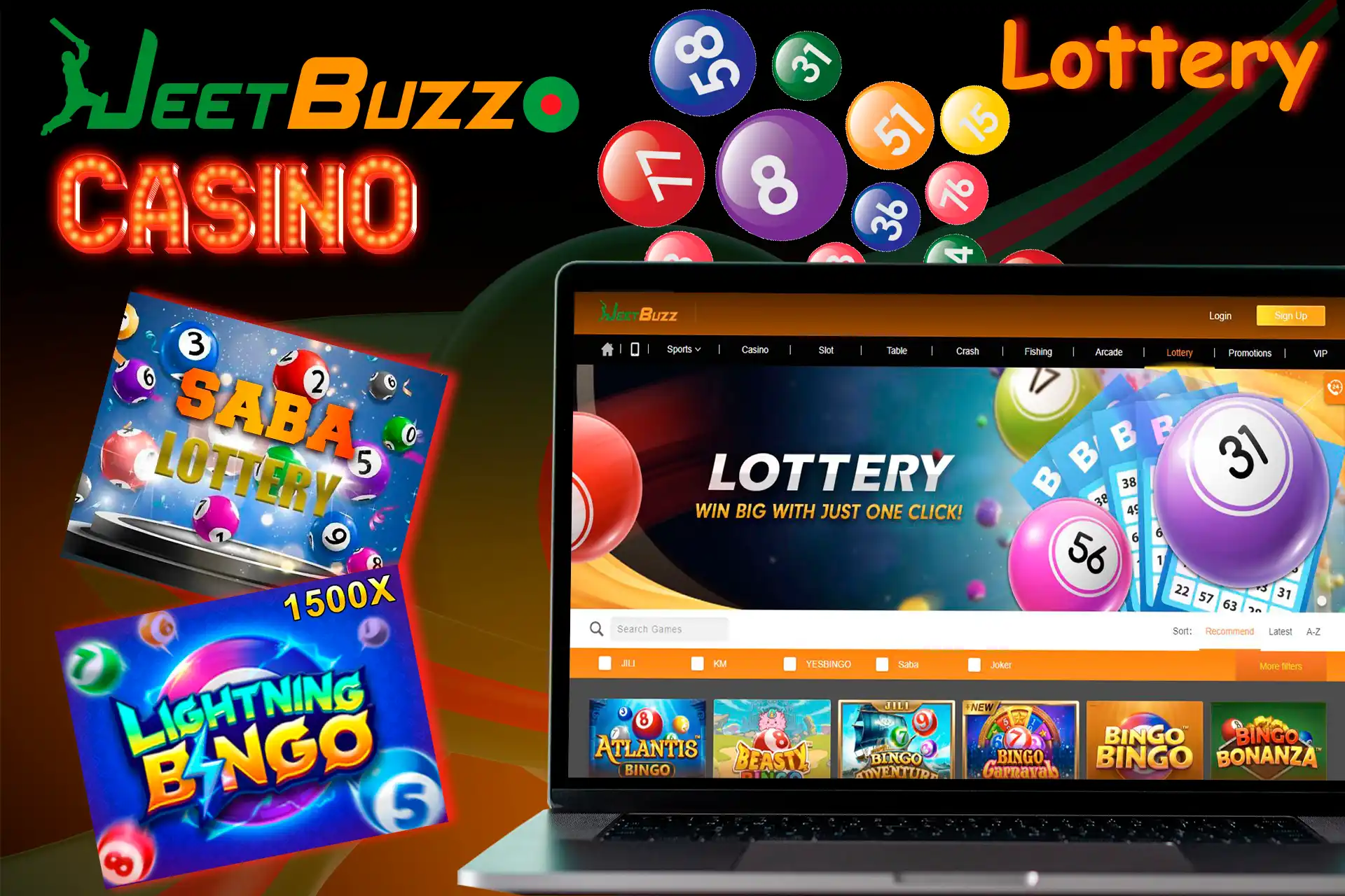 JeetBuzz Lottery is an essential addition to casino games.