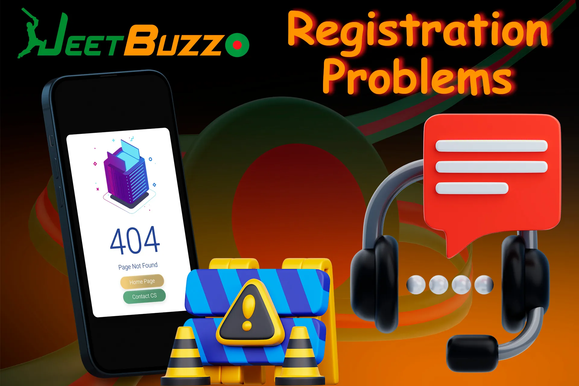 some cases in which problems with registration in JeetBuzz may occur