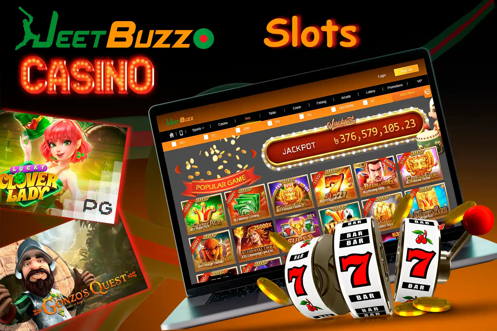 JeetBuzz bookmaker has a variety of games for all users